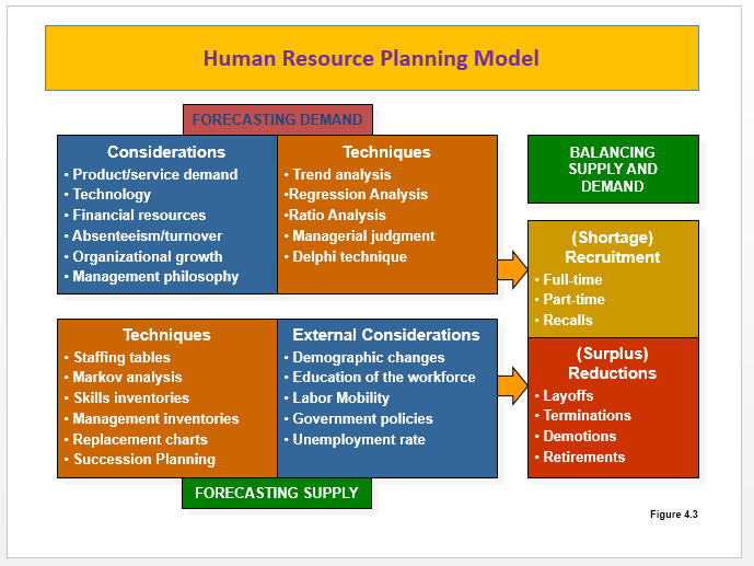 5 Steps In Human Resource Planning